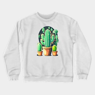 Three Cactus Crewneck Sweatshirt